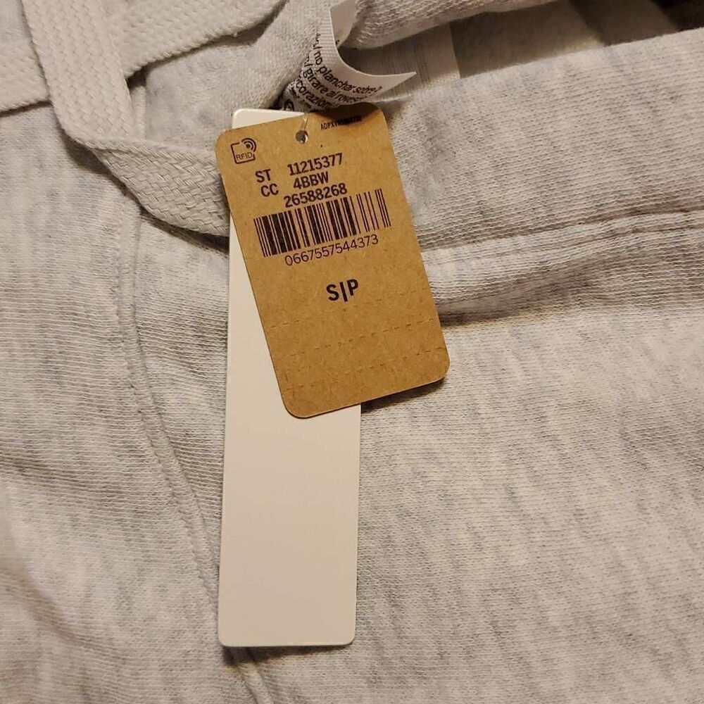 NWT VICTORIA SECRET LOGO OPEN HEM CAMPUS SWEATSHIRT - Picture 6 of 6